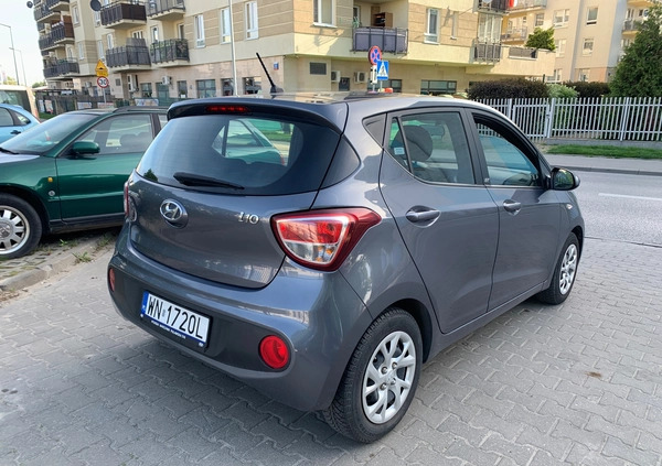 Hyundai i10 cena 41900 przebieg: 18200, rok produkcji 2018 z Piaseczno małe 232